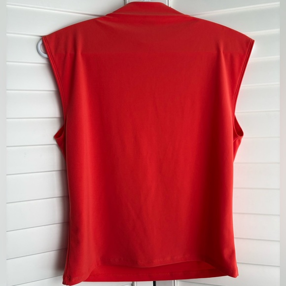 Wilfred high-neck tank, medium, orange (Aritzia) - Picture 4 of 7